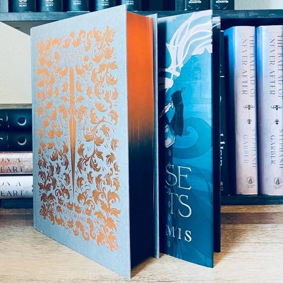 Fairyloot Exclusive Signed Edition The Curse of Saints by Kate Dramis
